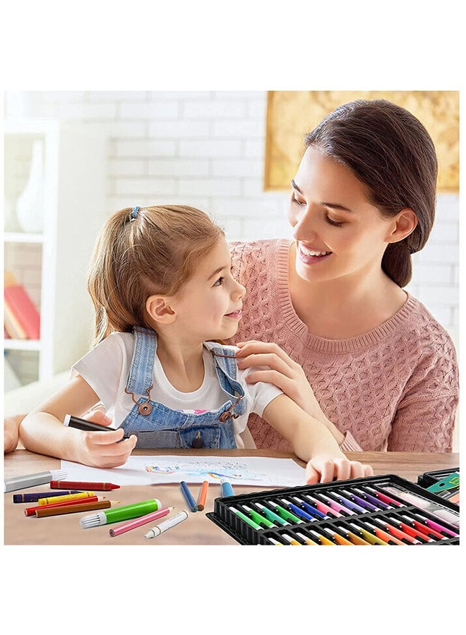 Toyland 150 Pieces Kids Art Set with Drawing & Coloring Tools | Creative Art Kit - Image 5